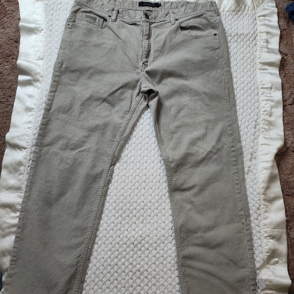 Calvin Klein Gray Straight Leg Pants Size 40